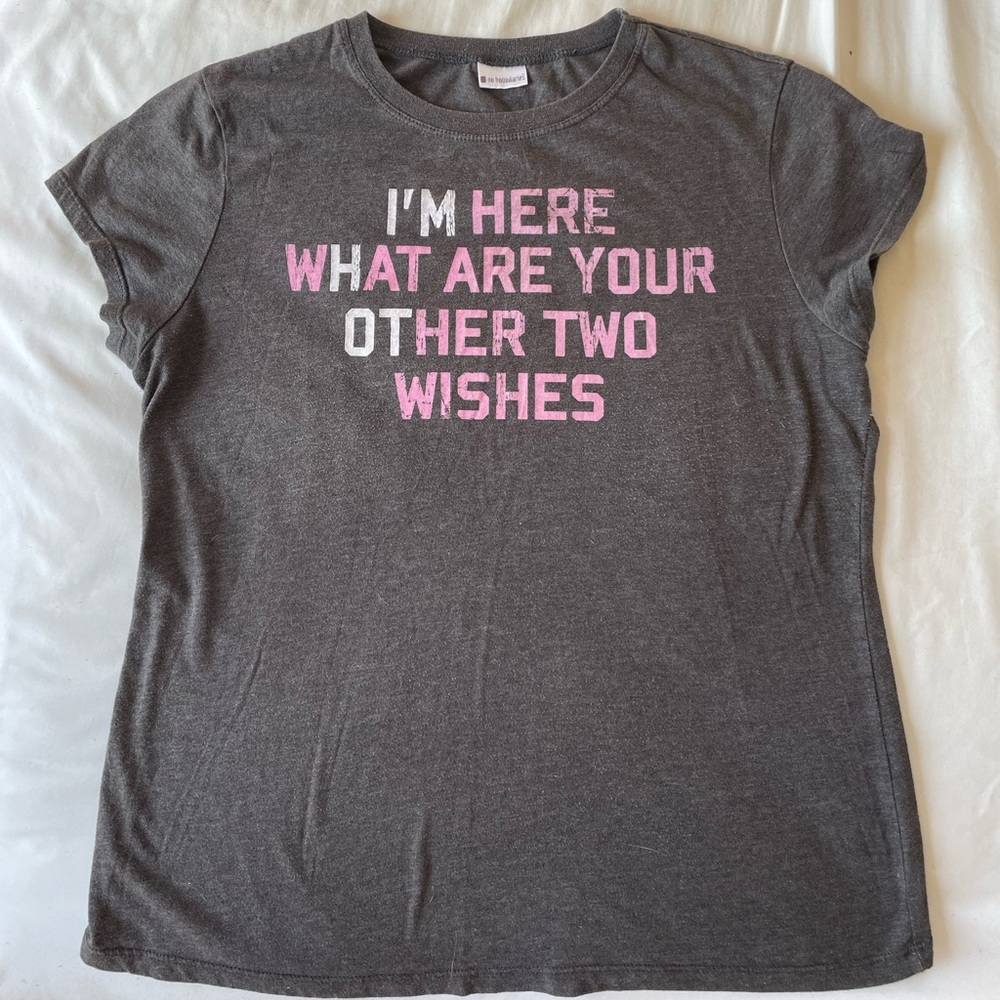 Y2K “I’m Hot” baby tee